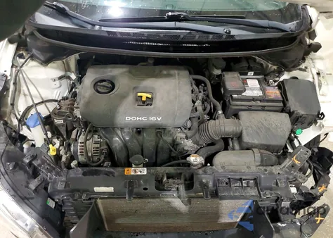 2017 Kia Forte Lx z USA, uszkodzony, nr VIN 3KPFK4A75HE080406